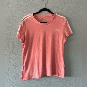 Adidas Pink Short Sleeve T-Shirt Size XL